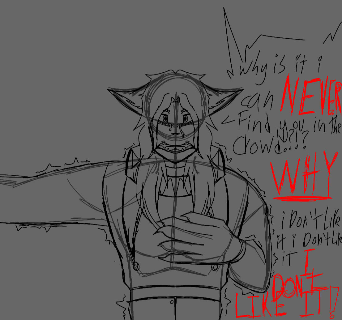 SKETCH - HALF BODY SHOT